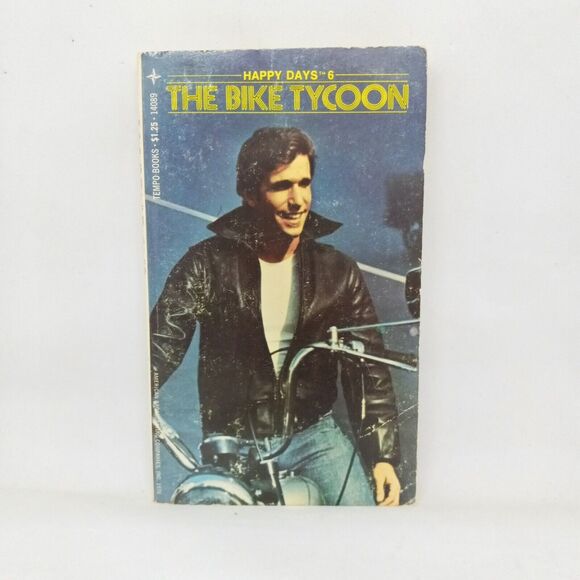 Happy Days #6 The Bike Tycoon-William Johnston-Paperback-1976-1st/1st-Very Good - Picture 1 of 8